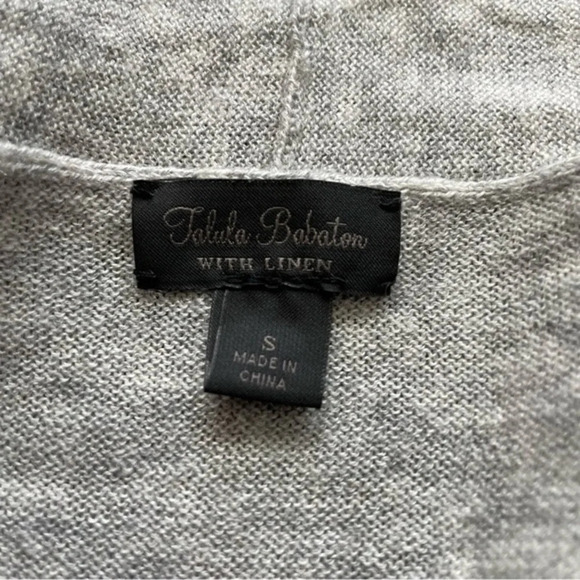 Aritzia Talula  Babaton Wool Linen Blend Cardigan Women’s Small - Picture 2 of 9